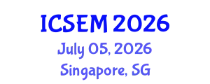 International Conference on Statistics, Econometrics and Mathematics (ICSEM) July 05, 2026 - Singapore, Singapore