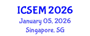 International Conference on Statistics, Econometrics and Mathematics (ICSEM) January 05, 2026 - Singapore, Singapore