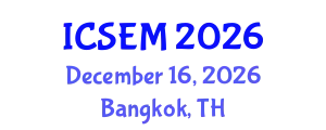 International Conference on Statistics, Econometrics and Mathematics (ICSEM) December 16, 2026 - Bangkok, Thailand