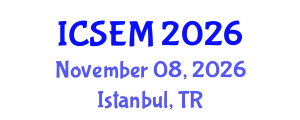 International Conference on Statistics, Econometrics and Mathematics (ICSEM) November 08, 2026 - Istanbul, Turkey