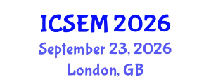 International Conference on Statistics, Econometrics and Mathematics (ICSEM) September 23, 2026 - London, United Kingdom