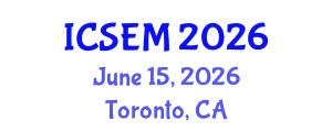 International Conference on Statistics, Econometrics and Mathematics (ICSEM) June 15, 2026 - Toronto, Canada