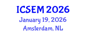 International Conference on Statistics, Econometrics and Mathematics (ICSEM) January 19, 2026 - Amsterdam, Netherlands
