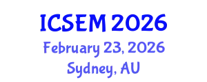 International Conference on Statistics, Econometrics and Mathematics (ICSEM) February 23, 2026 - Sydney, Australia