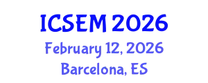 International Conference on Statistics, Econometrics and Mathematics (ICSEM) February 12, 2026 - Barcelona, Spain