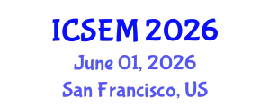 International Conference on Statistics, Econometrics and Mathematics (ICSEM) June 01, 2026 - San Francisco, United States