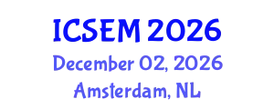 International Conference on Statistics, Econometrics and Mathematics (ICSEM) December 02, 2026 - Amsterdam, Netherlands