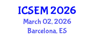 International Conference on Statistics, Econometrics and Mathematics (ICSEM) March 02, 2026 - Barcelona, Spain