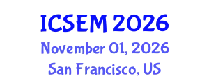 International Conference on Statistics, Econometrics and Mathematics (ICSEM) November 01, 2026 - San Francisco, United States