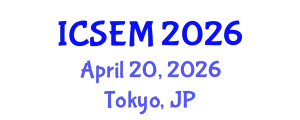 International Conference on Statistics, Econometrics and Mathematics (ICSEM) April 20, 2026 - Tokyo, Japan