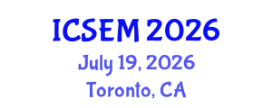 International Conference on Statistics, Econometrics and Mathematics (ICSEM) July 19, 2026 - Toronto, Canada