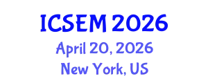 International Conference on Statistics, Econometrics and Mathematics (ICSEM) April 20, 2026 - New York, United States