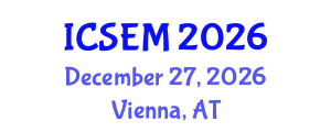 International Conference on Statistics, Econometrics and Mathematics (ICSEM) December 27, 2026 - Vienna, Austria