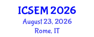 International Conference on Statistics, Econometrics and Mathematics (ICSEM) August 23, 2026 - Rome, Italy