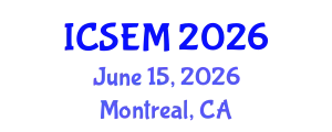 International Conference on Statistics, Econometrics and Mathematics (ICSEM) June 15, 2026 - Montreal, Canada