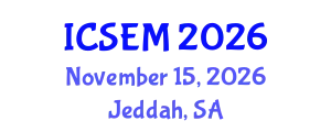 International Conference on Statistics, Econometrics and Mathematics (ICSEM) November 15, 2026 - Jeddah, Saudi Arabia