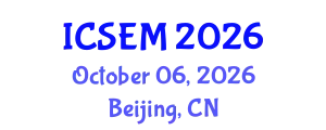International Conference on Statistics, Econometrics and Mathematics (ICSEM) October 06, 2026 - Beijing, China
