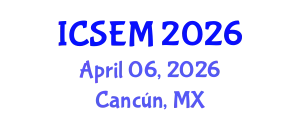International Conference on Statistics, Econometrics and Mathematics (ICSEM) April 06, 2026 - Cancún, Mexico