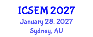 International Conference on Statistics, Econometrics and Mathematics (ICSEM) January 28, 2027 - Sydney, Australia
