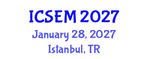 International Conference on Statistics, Econometrics and Mathematics (ICSEM) January 28, 2027 - Istanbul, Turkey