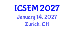 International Conference on Statistics, Econometrics and Mathematics (ICSEM) January 14, 2027 - Zurich, Switzerland