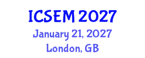 International Conference on Statistics, Econometrics and Mathematics (ICSEM) January 21, 2027 - London, United Kingdom