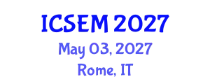 International Conference on Statistics, Econometrics and Mathematics (ICSEM) May 03, 2027 - Rome, Italy