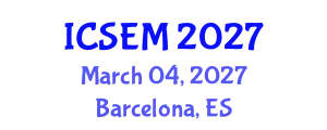 International Conference on Statistics, Econometrics and Mathematics (ICSEM) March 04, 2027 - Barcelona, Spain
