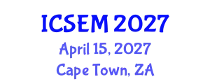 International Conference on Statistics, Econometrics and Mathematics (ICSEM) April 15, 2027 - Cape Town, South Africa