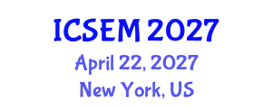 International Conference on Statistics, Econometrics and Mathematics (ICSEM) April 22, 2027 - New York, United States