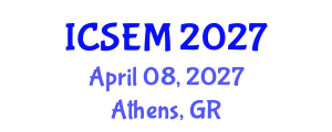 International Conference on Statistics, Econometrics and Mathematics (ICSEM) April 08, 2027 - Athens, Greece
