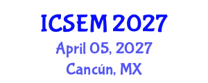 International Conference on Statistics, Econometrics and Mathematics (ICSEM) April 05, 2027 - Cancún, Mexico