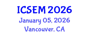 International Conference on Statistics, Econometrics and Mathematics (ICSEM) January 05, 2026 - Vancouver, Canada