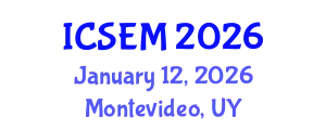 International Conference on Statistics, Econometrics and Mathematics (ICSEM) January 12, 2026 - Montevideo, Uruguay