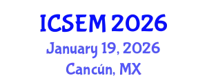 International Conference on Statistics, Econometrics and Mathematics (ICSEM) January 19, 2026 - Cancún, Mexico
