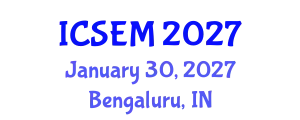 International Conference on Statistics, Econometrics and Mathematics (ICSEM) January 30, 2027 - Bengaluru, India