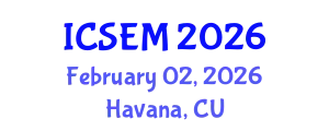 International Conference on Statistics, Econometrics and Mathematics (ICSEM) February 02, 2026 - Havana, Cuba
