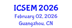 International Conference on Statistics, Econometrics and Mathematics (ICSEM) February 02, 2026 - Guangzhou, China