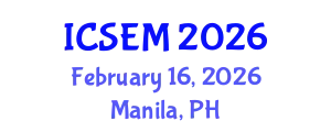 International Conference on Statistics, Econometrics and Mathematics (ICSEM) February 16, 2026 - Manila, Philippines