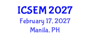 International Conference on Statistics, Econometrics and Mathematics (ICSEM) February 17, 2027 - Manila, Philippines