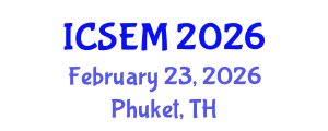 International Conference on Statistics, Econometrics and Mathematics (ICSEM) February 23, 2026 - Phuket, Thailand