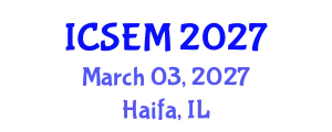 International Conference on Statistics, Econometrics and Mathematics (ICSEM) March 03, 2027 - Haifa, Israel