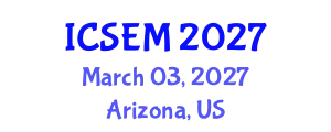 International Conference on Statistics, Econometrics and Mathematics (ICSEM) March 03, 2027 - Arizona, United States