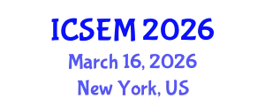 International Conference on Statistics, Econometrics and Mathematics (ICSEM) March 16, 2026 - New York, United States