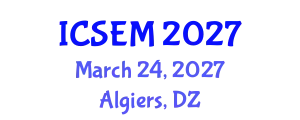 International Conference on Statistics, Econometrics and Mathematics (ICSEM) March 24, 2027 - Algiers, Algeria