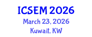 International Conference on Statistics, Econometrics and Mathematics (ICSEM) March 23, 2026 - Kuwait, Kuwait
