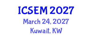 International Conference on Statistics, Econometrics and Mathematics (ICSEM) March 24, 2027 - Kuwait, Kuwait