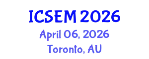International Conference on Statistics, Econometrics and Mathematics (ICSEM) April 06, 2026 - Toronto, Australia