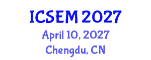 International Conference on Statistics, Econometrics and Mathematics (ICSEM) April 10, 2027 - Chengdu, China