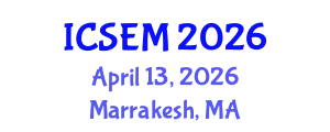 International Conference on Statistics, Econometrics and Mathematics (ICSEM) April 13, 2026 - Marrakesh, Morocco